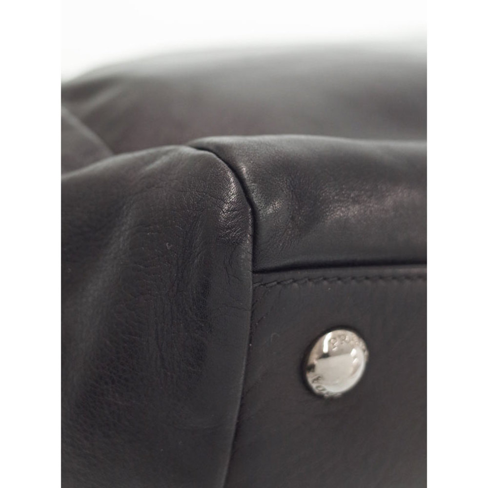 Prada Leather Semi-Shoulder Bag Black - Picture 5 of 9